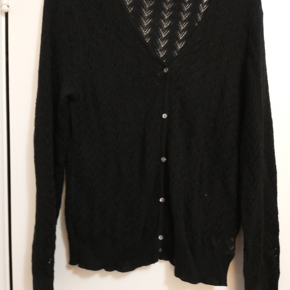 Black Eddie Bauer knit sweater